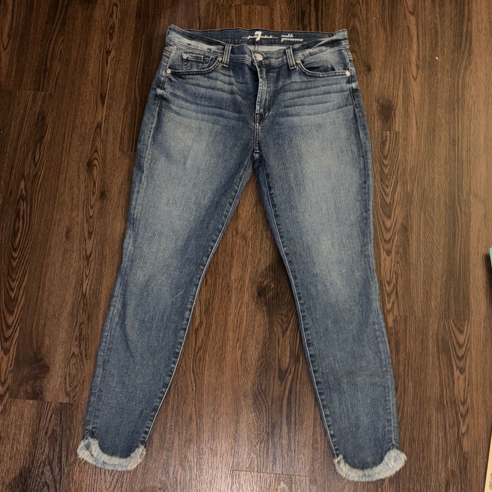 7 For All Mankind Gwenevere Ankle Jeans